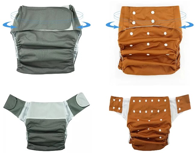 Взрослые тканевые подгузники